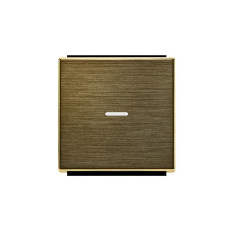 NIESSEN SKY 8501.3 OE Tecla interruptor con visor oro envejecido