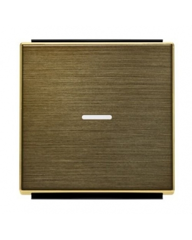 NIESSEN SKY 8501.3 OE Tecla interruptor con visor oro envejecido