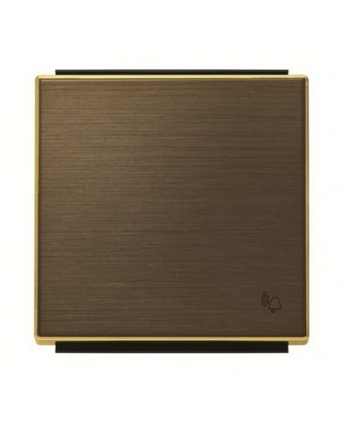 NIESSEN SKY 8504 OE Tecla pulsador timbre de la serie SKY color oro envejecido