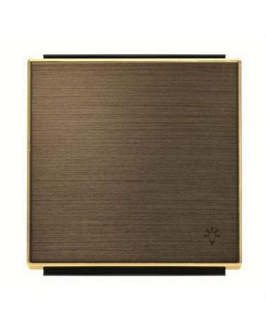 NIESSEN SKY 8504.2 OE Tecla pulsador luz oro envejecido