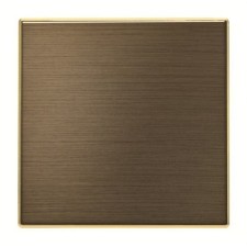 NIESSEN SKY 8507 OE Tapa salida cable/pulsador tirador de la serie SKY color oro envejecido