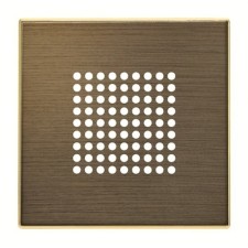 NIESSEN SKY 8529 OE Tapa timbre/altavoz/zumbador de la serie SKY color oro envejecido