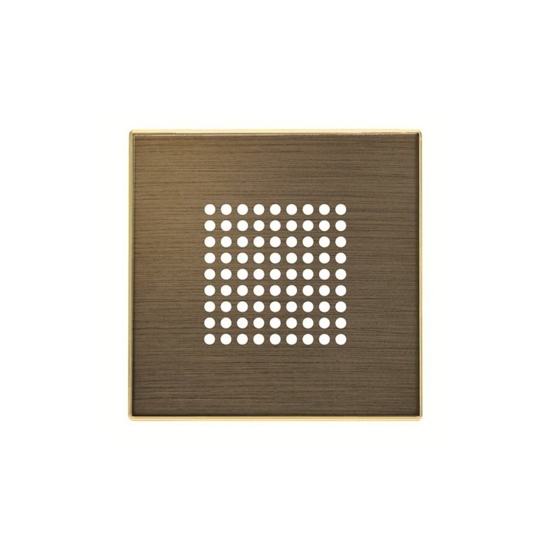 NIESSEN SKY 8529 OE Tapa timbre/altavoz/zumbador de la serie SKY color oro envejecido