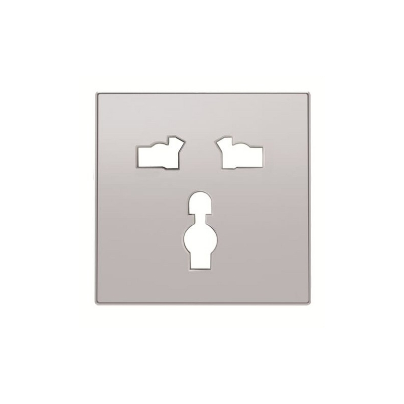 NIESSEN SKY 8539 PL Tapa base de enchufe universal de la serie SKY color plata