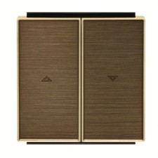 NIESSEN SKY 8544 OE Tecla interruptor persianas oro envejecido