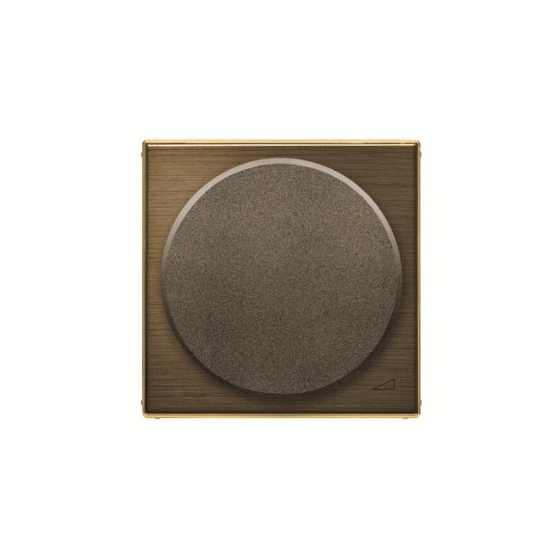 NIESSEN SKY 8560.2 OE Tapa + botón regulador giratorio de la serie SKY color oro envejecido