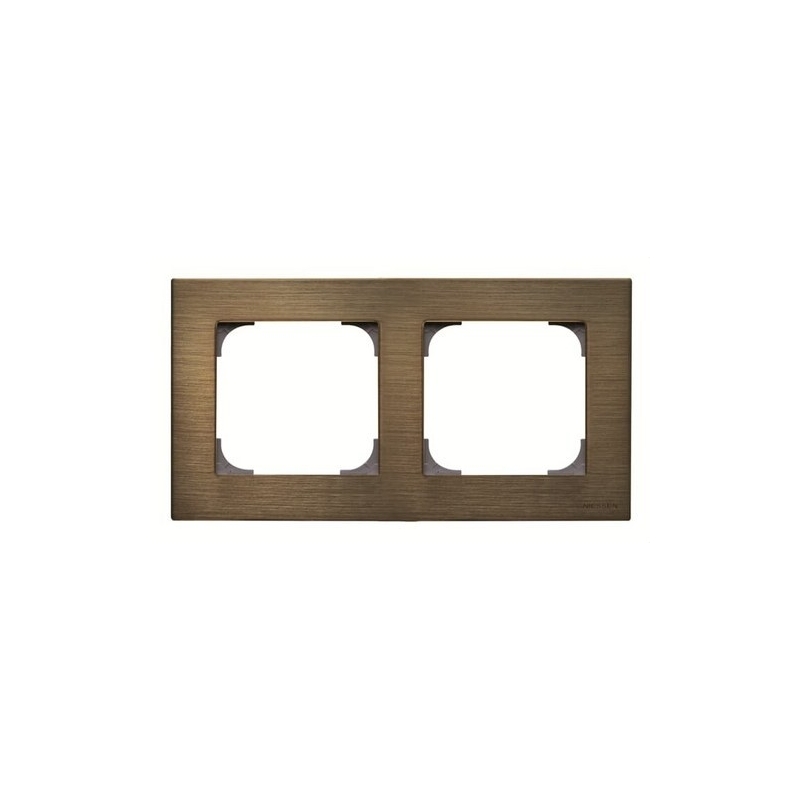 NIESSEN SKY 8572 OE Marco 2 elementos de la serie SKY color oro envejecido