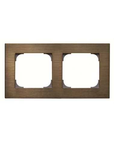 NIESSEN SKY 8572 OE Marco 2 elementos de la serie SKY color oro envejecido