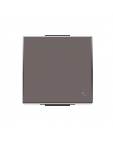 NIESSEN SKY 8504 TP Tecla pulsador con símbolo timbre Taupé
