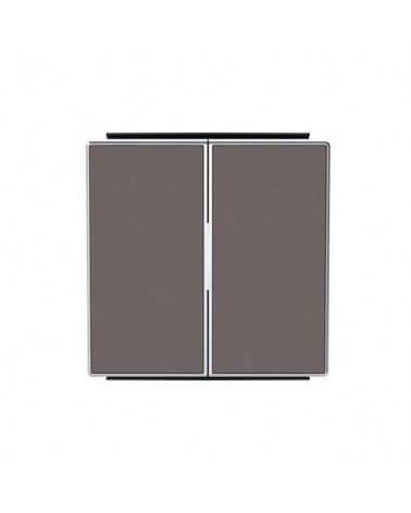 NIESSEN SKY 8511 TP Tecla doble interruptor / conmutador Taupé