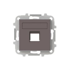 NIESSEN SKY 8518.1 TP Tapa 1 conector con persiana Taupé