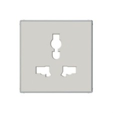 NIESSEN SKY 8539 DN Tapa base de enchufe universal Duna