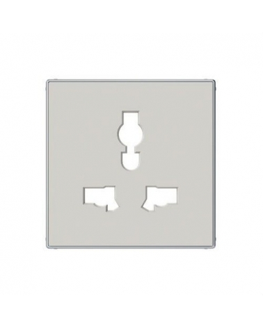 NIESSEN SKY 8539 DN Tapa base de enchufe universal Duna