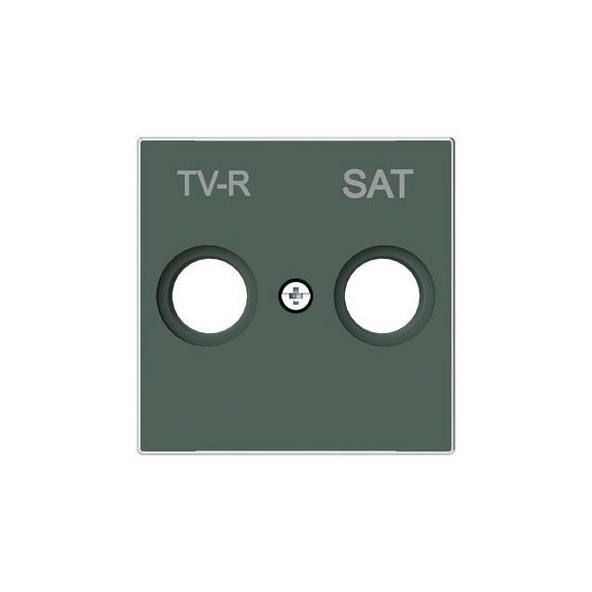 NIESSEN SKY 8550.1 CM Tapa toma TV+R/SAT Comodoro