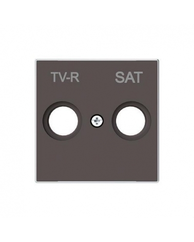 NIESSEN SKY 8550.1 TP Tapa toma TV+R/SAT Taupé