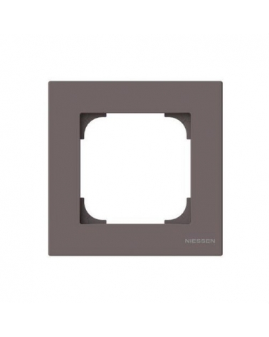 NIESSEN SKY 8571 TP Marco de 1 elemento Taupé