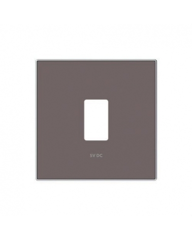 NIESSEN SKY 8585.2 TP Tapa cargador USB simple Taupé