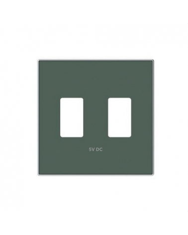 NIESSEN SKY 8585.3 CM Tapa cargador USB doble Comodoro