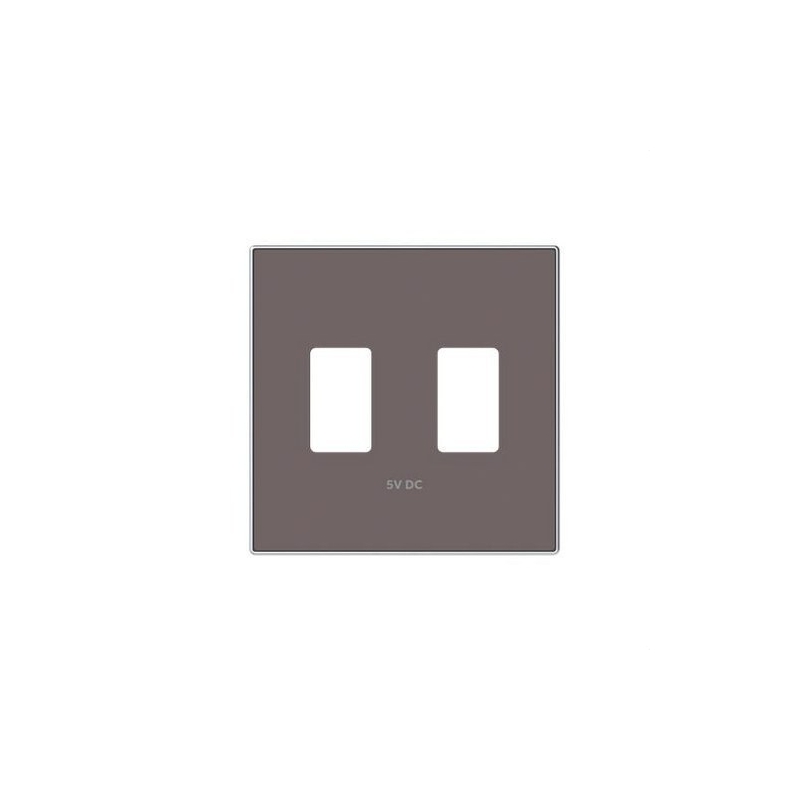 NIESSEN SKY 8585.3 TP Tapa cargador USB doble Taupé