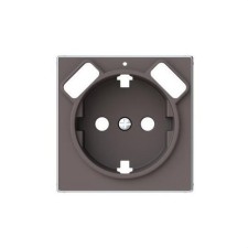 NIESSEN SKY 8588.3 TP Tapa base Schuko + doble cargador USB Taupé