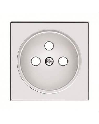 NIESSEN SKY 8587 BL Tapa base enchufe TT francés Sky blanco