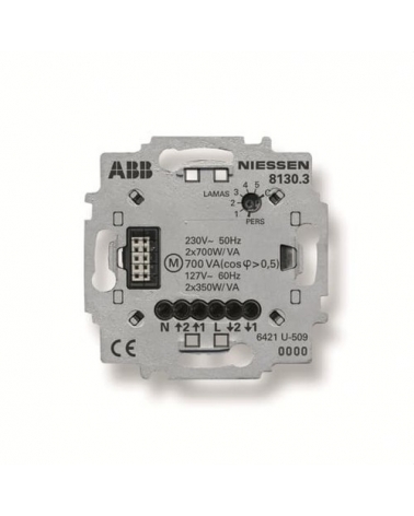 NIESSEN SKY 8130.3 Interruptor de persianas Serie de lujo 230/127V 50/60Hz