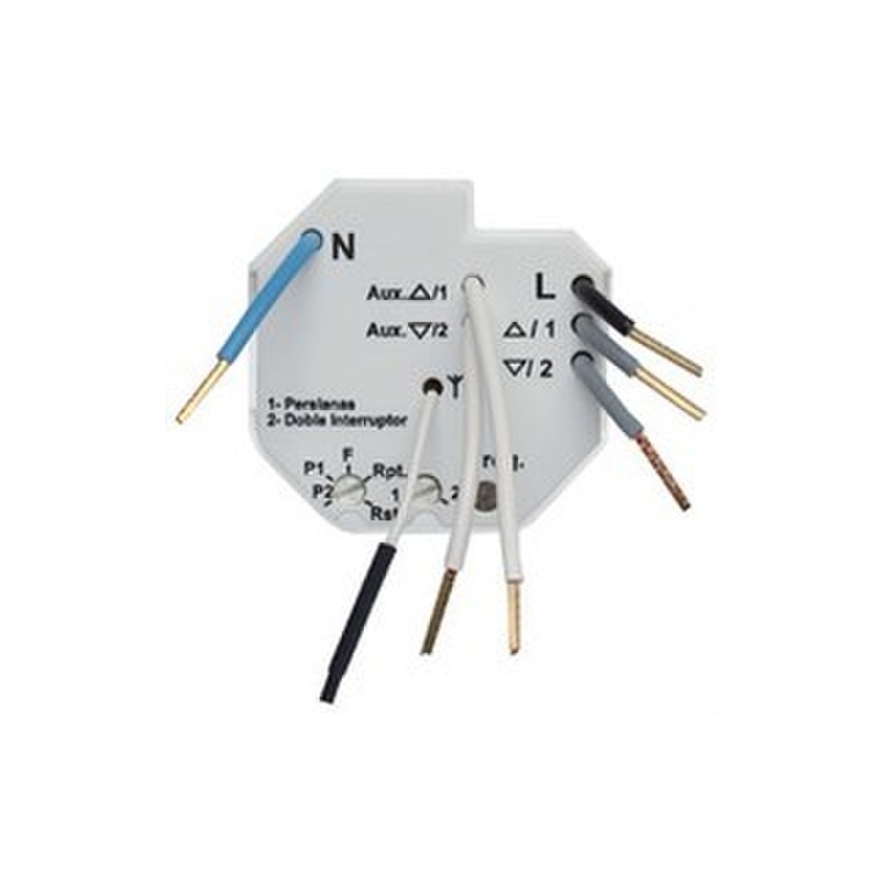 NIESSEN SKY 8130.7 Actuador interruptor con 2 canales RF