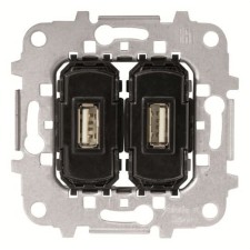 NIESSEN SKY 8185.3 Toma cargador USB 2x2A/5V Serie de lujo