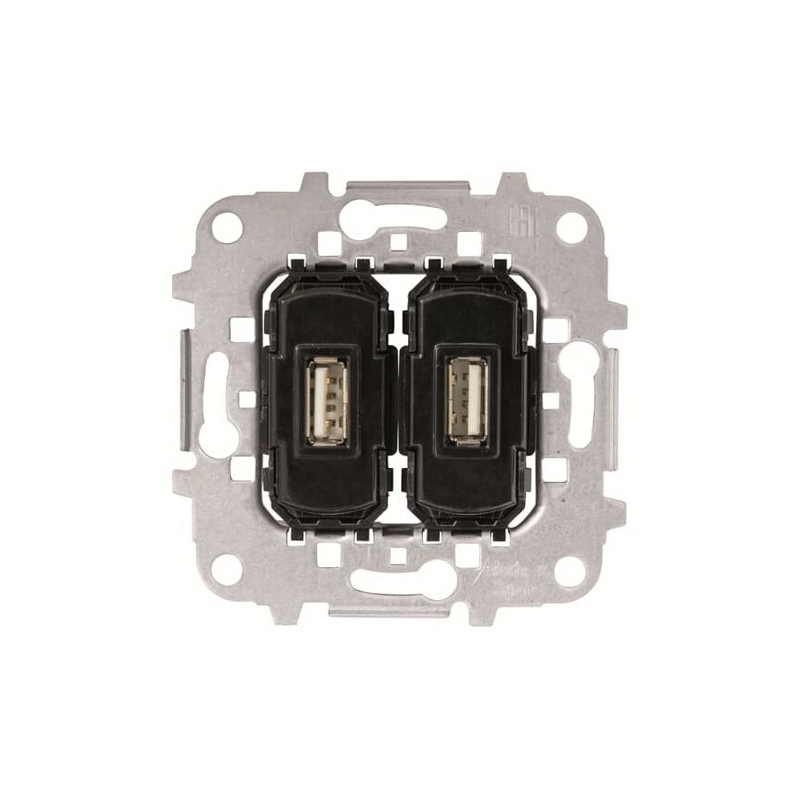 NIESSEN SKY 8185.3 Toma cargador USB 2x2A/5V Serie de lujo