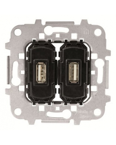 NIESSEN SKY 8185.3 Toma cargador USB 2x2A/5V Serie de lujo