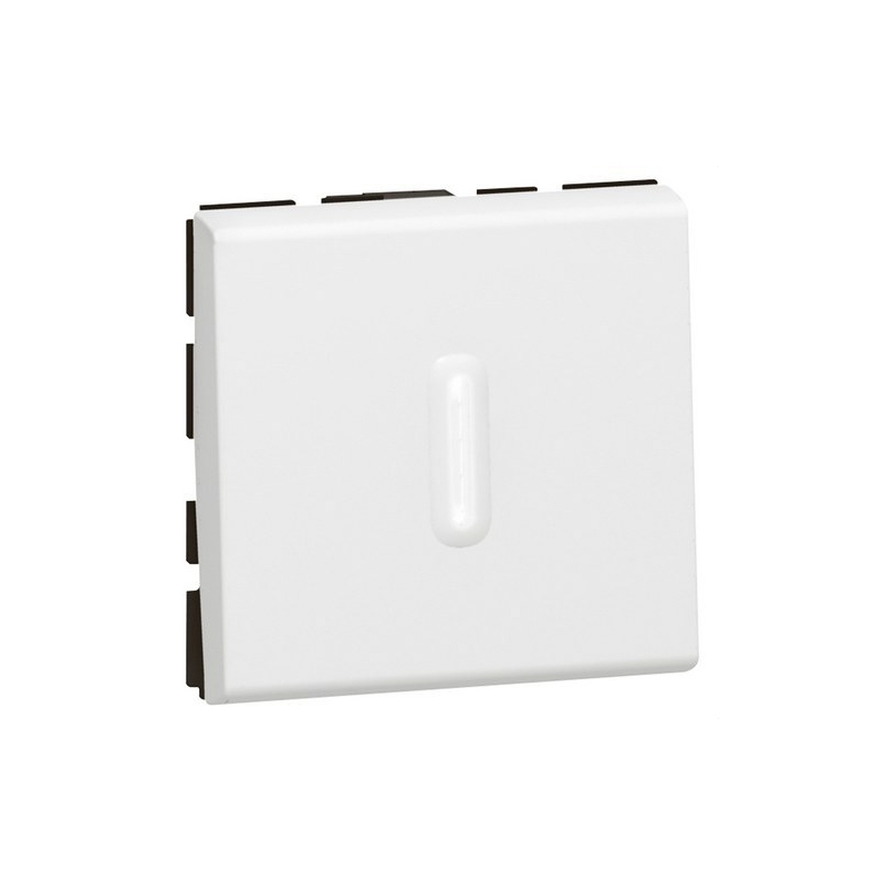 LEGRAND 077042 Pulsador inversor con visor 2 módulos LEGRAND MOSAIC