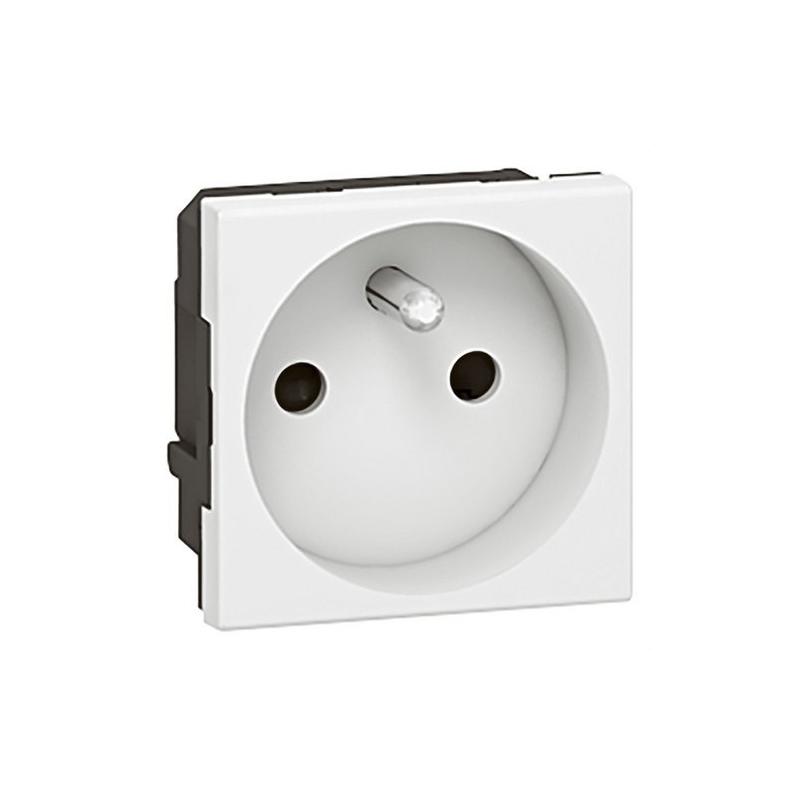 LEGRAND 077113 Toma 2P + TT espiga Francia LEGRAND MOSAIC