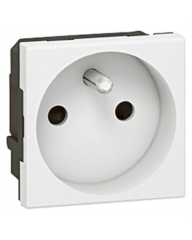 LEGRAND 077113 Toma 2P + TT espiga Francia LEGRAND MOSAIC