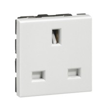 LEGRAND 077505 Toma 2P + TT británico 13A LEGRAND MOSAIC