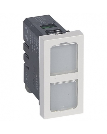 LEGRAND 078502 Indicador doble 1 módulo LEGRAND MOSAIC