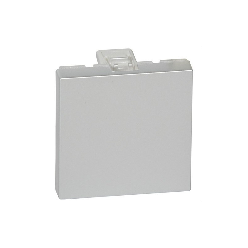 LEGRAND 079280 Tapa ciega 2 módulos aluminio LEGRAND MOSAIC