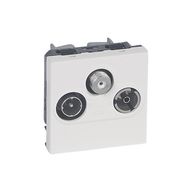 LEGRAND 079296 Toma TV/FM/SAT aluminio LEGRAND MOSAIC