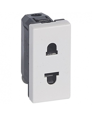 LEGRAND 077501 Toma 2P EURO/US 1 módulo LEGRAND MOSAIC