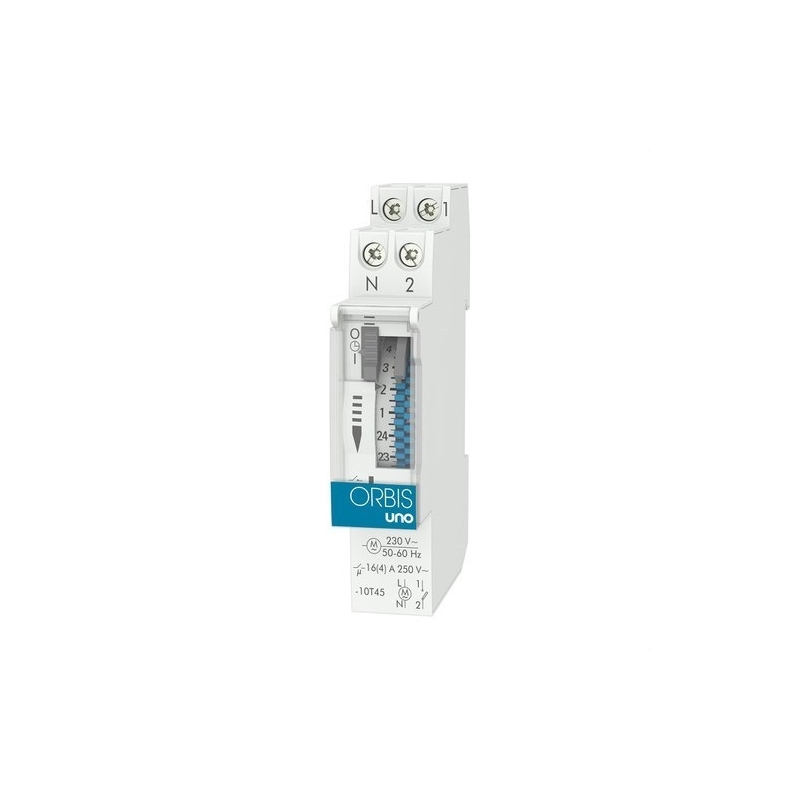 ORBIS OB400132 Interruptor horario modular UNO D 230V