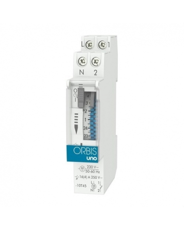ORBIS OB400132 Interruptor horario modular UNO D 230V