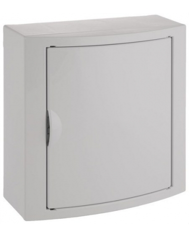 SOLERA 5109 Caja de distribucion de superficie de 8 elementos 247x249x104mm puerta blanco
