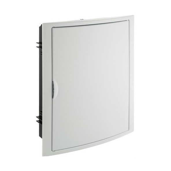 SOLERA 5250 Caja de distribución de empotrar de 28 elementos 320x420x75mm marco y puerta blancos
