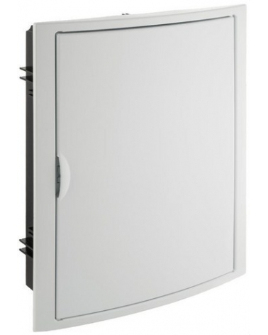 SOLERA 5250 Caja de distribución de empotrar de 28 elementos 320x420x75mm marco y puerta blancos