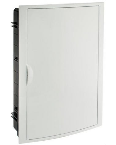 SOLERA 5260 Caja de distribución de empotrar de 42 elementos 360x528x86mm marco y puerta blancos