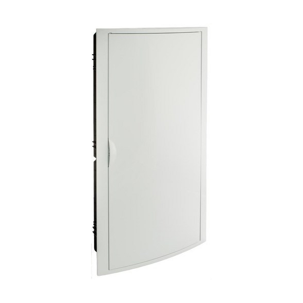 SOLERA 5270 Caja de distribución de empotrar de 56 elementos 320x670x75mm marco y puerta blancos