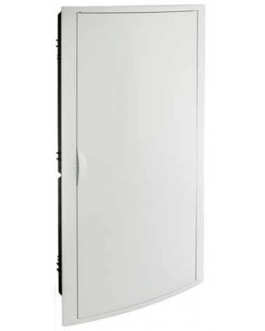 SOLERA 5270 Caja de distribución de empotrar de 56 elementos 320x670x75mm marco y puerta blancos