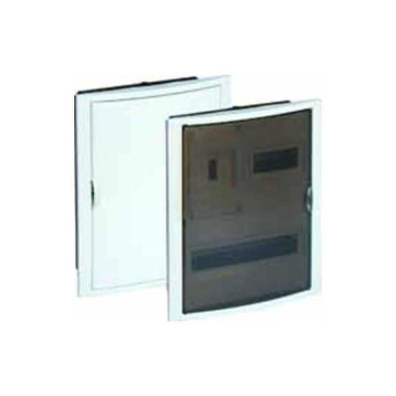 SOLERA 5420 Caja de distribución de empotrar de 20 elementos + 4 precintables 320x420x75mm con marco y puerta blancos