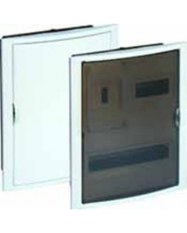 SOLERA 5420 Caja de distribución de empotrar de 20 elementos + 4 precintables 320x420x75mm con marco y puerta blancos