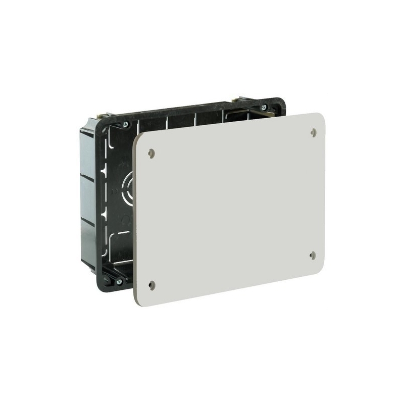 SOLERA 5563 Caja de conexión de empotrar en tabique hueco de 164x106x47 garra metálica 16 entradas tubo diámetro 25