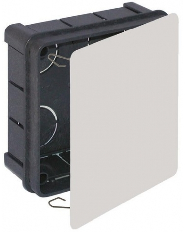 SOLERA 562 Caja 100x100x45 con tapa blanco garra metálica